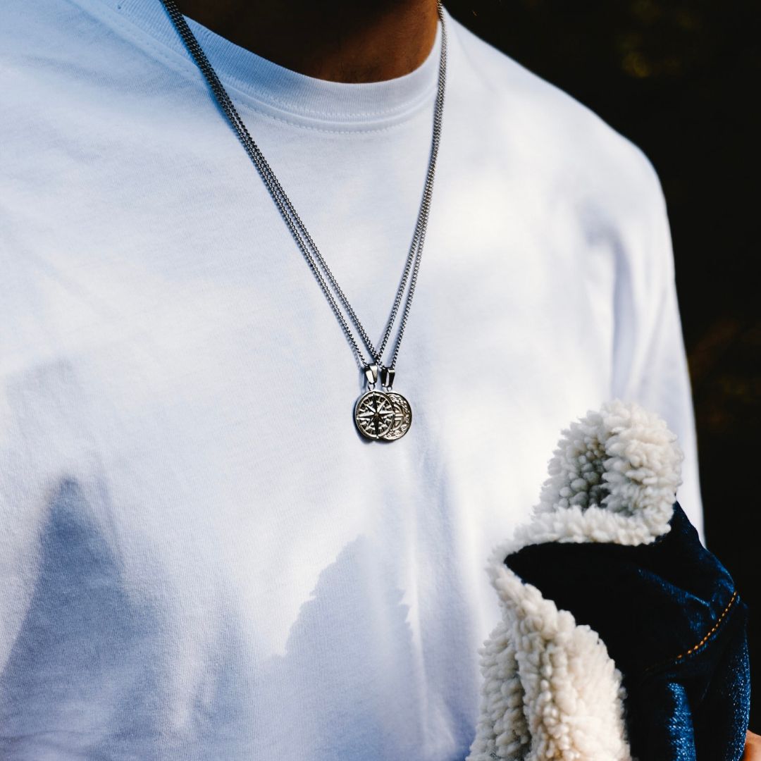 Boussole halskæde 2.0 - Solvtonet