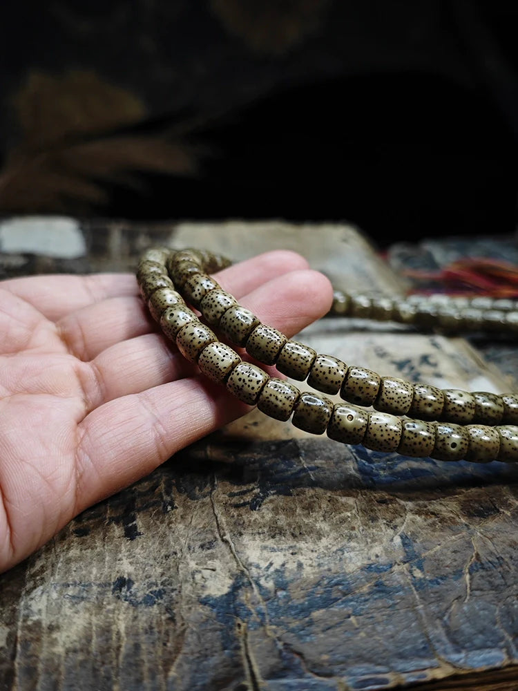 Star and Moon Bodhi 108 Pieces Mala beads
