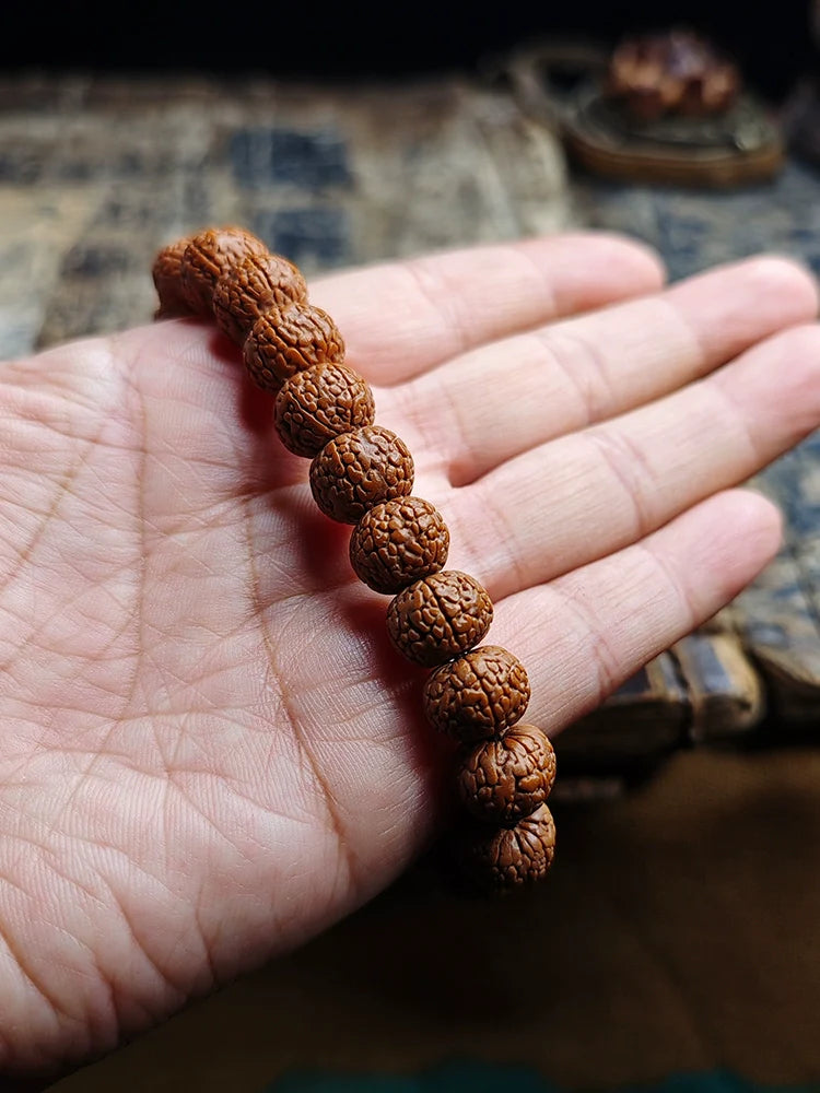Dragon Scale Pattern Small King Kong Bodhi Bead Bracelet