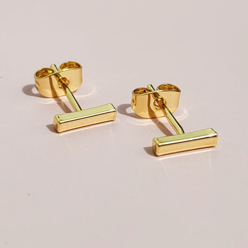 Bar Stud Earrings