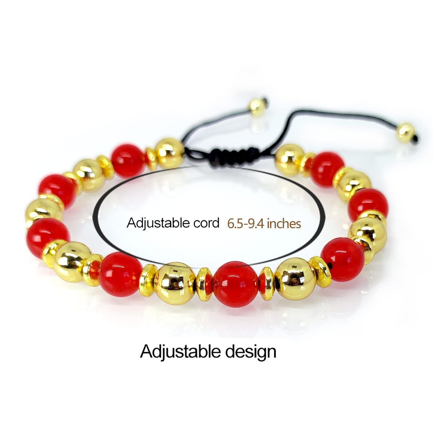 Seven Chakra Energy Bracelet Beaded Braided Healing Bracelet for Meditation