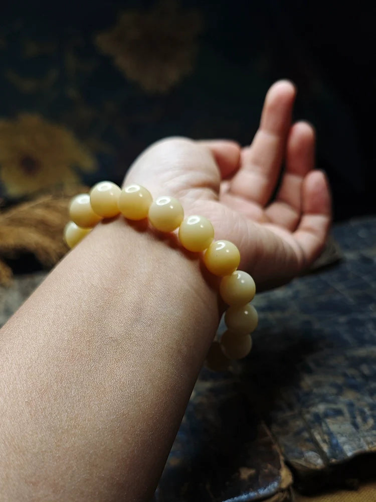 Handcrafted Beaded Bracelet for Calm and Stress Relief
