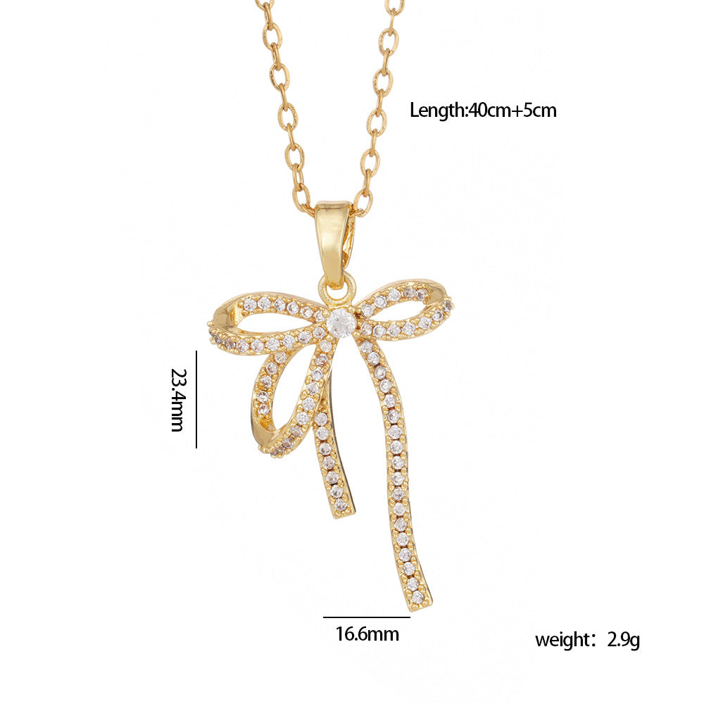 Collier nœud pour femme