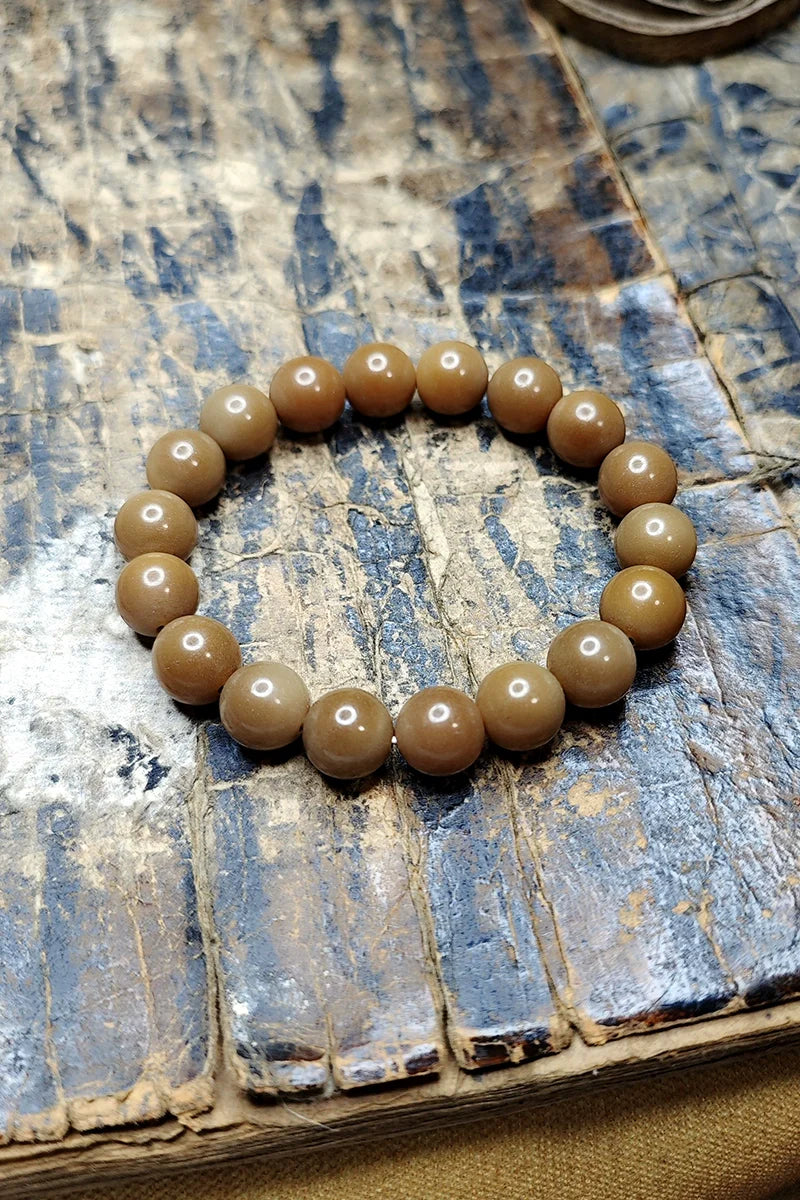 Natural Bodhi Seed Beads Meditation Beaded Bracelet