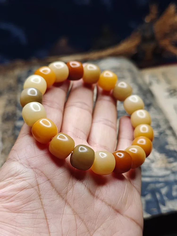 Bodhi-Wurzel-Armbandperlen für Konzentration und Ruhe