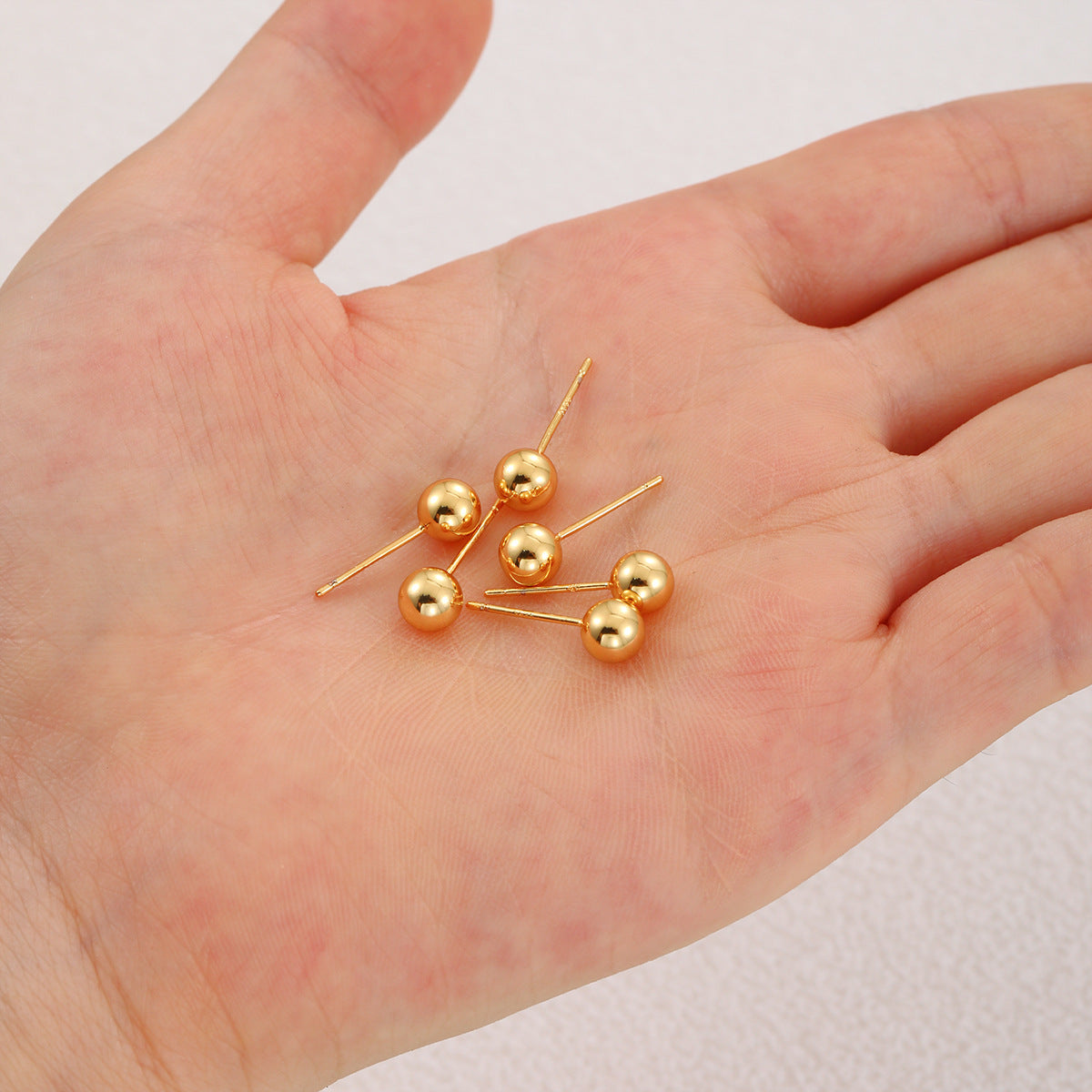 Ball Stud Earrings