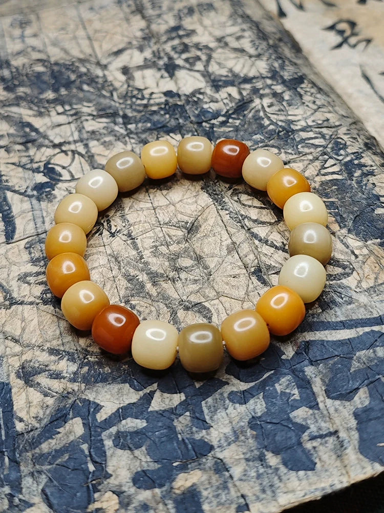Bodhi-Wurzel-Armbandperlen für Konzentration und Ruhe