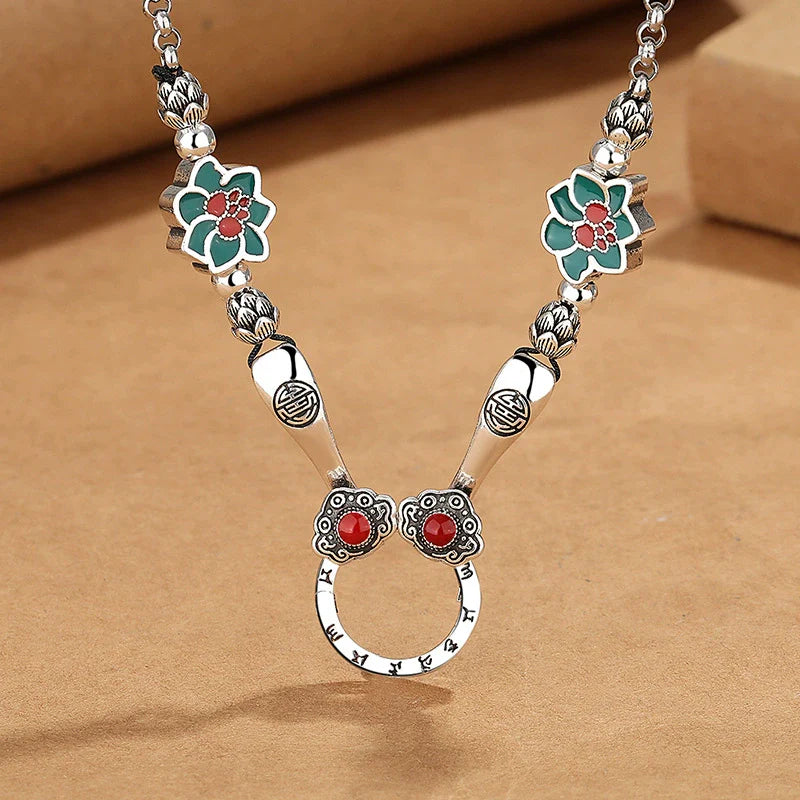 Collier Harmonie Lotus & Ruyi