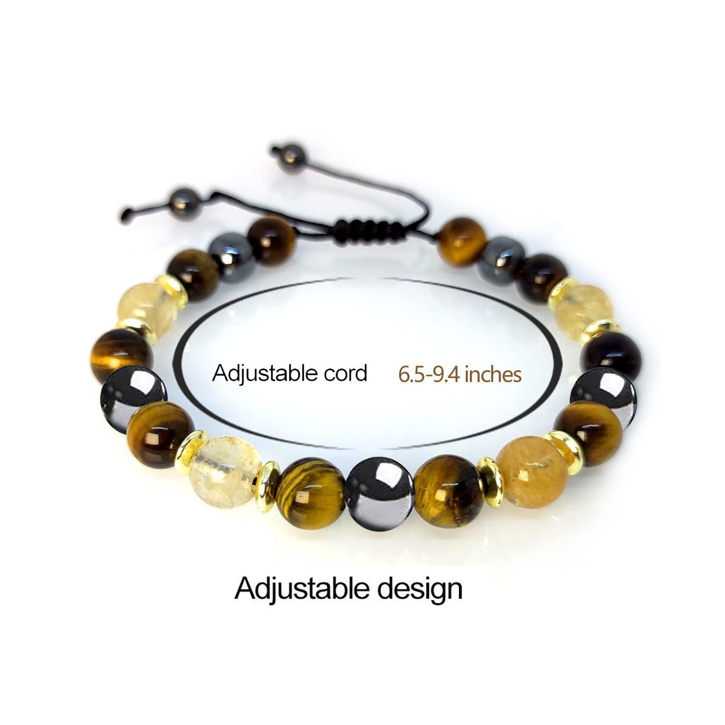 Seven Chakra Energy Bracelet Beaded Braided Healing Bracelet for Meditation