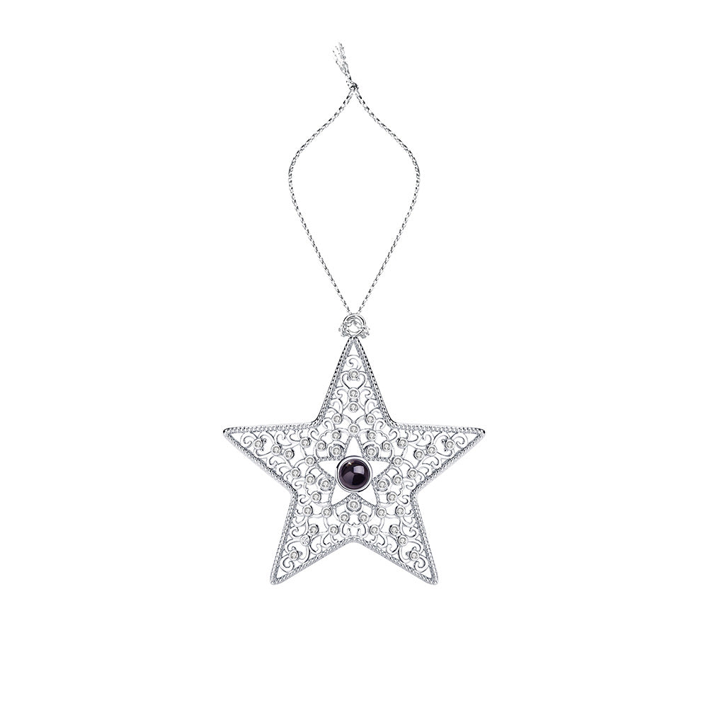 Personalized Shining Star Photo Ornament