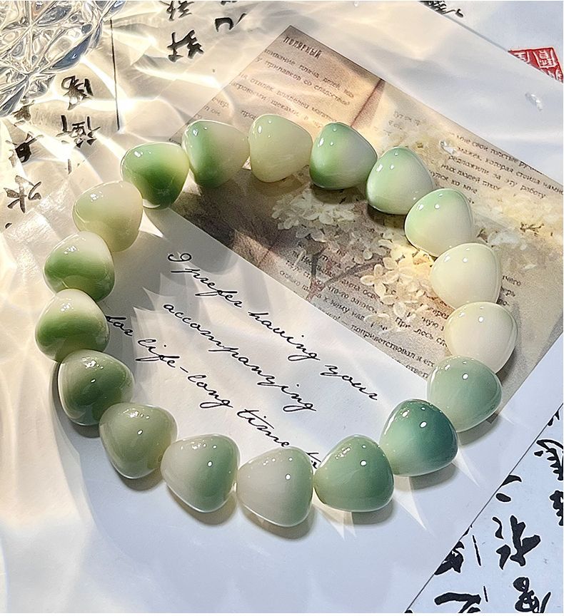 Water-Drop Shaped Bodhi Bracelet 12mm