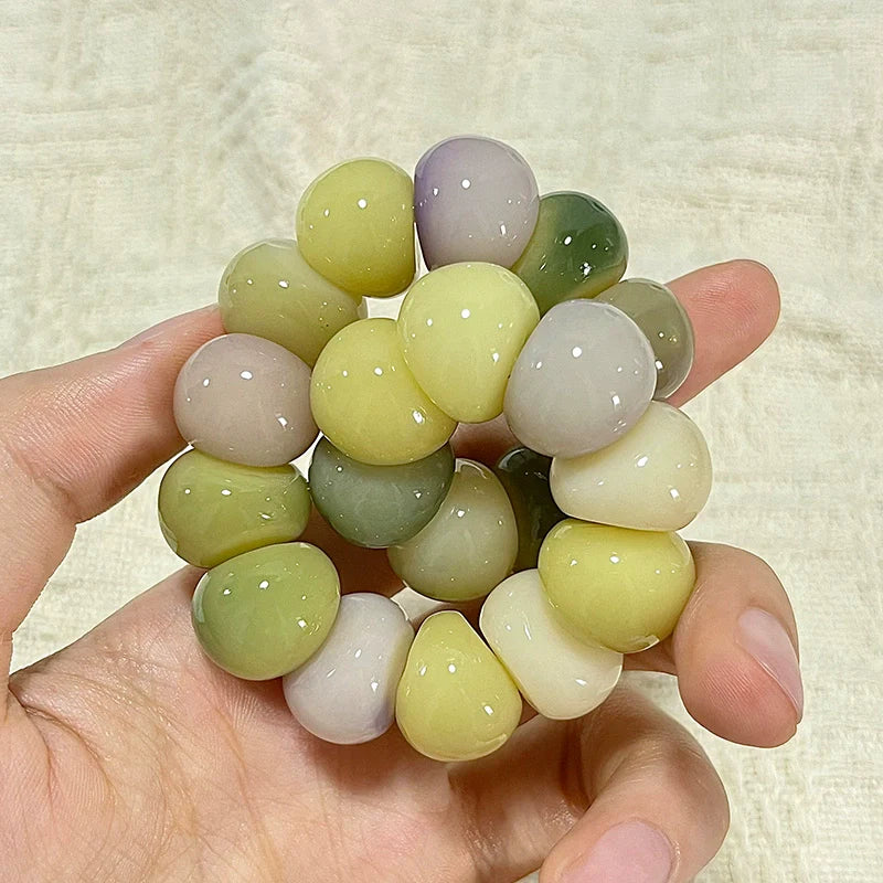 16 mm Knoblauchförmiges Bodhi-Armband zur Stressbewältigung