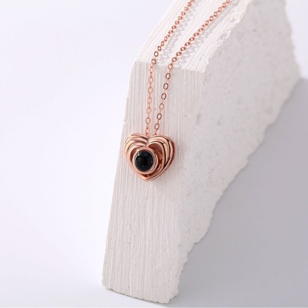 Collier Plein d'Amour avec Photo Cachée