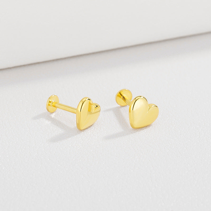 Heart Single Stud