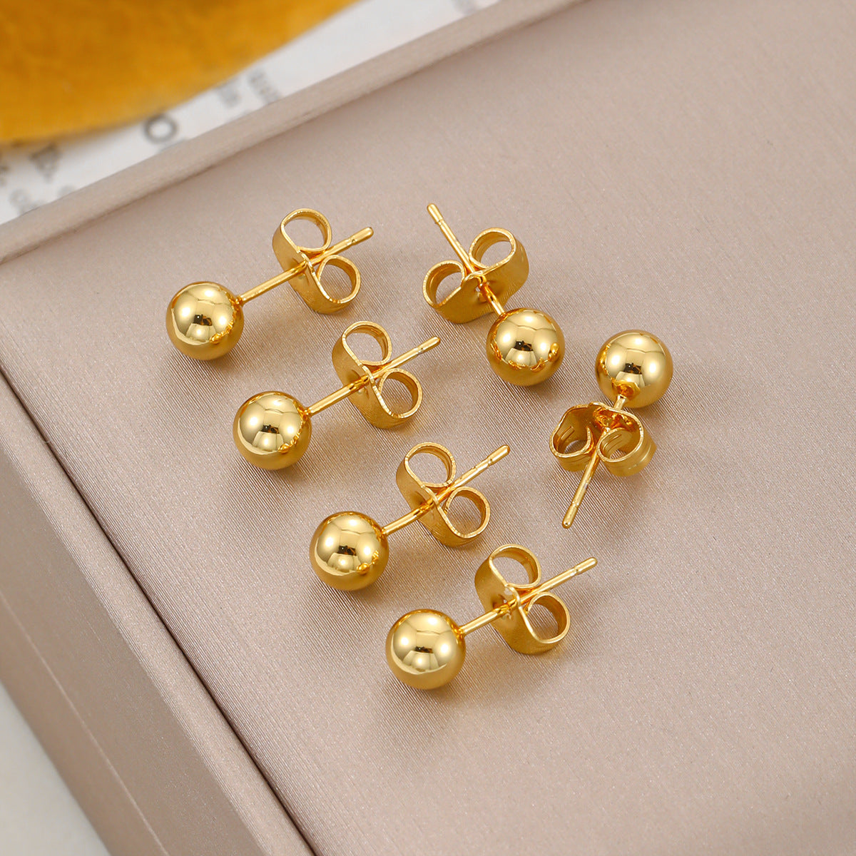 Ball Stud Earrings