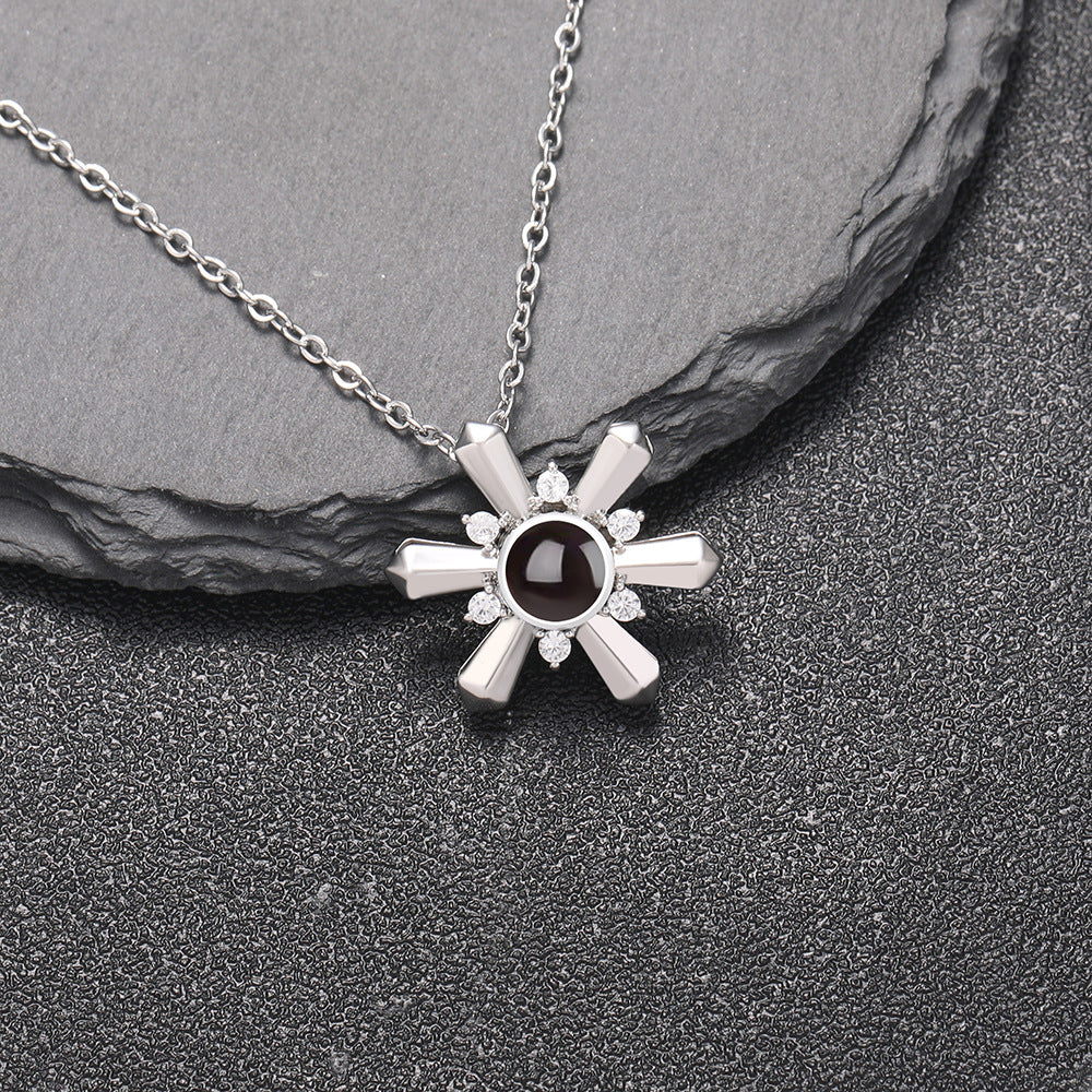 Custom MystiGlimpse Hidden Photo Necklace