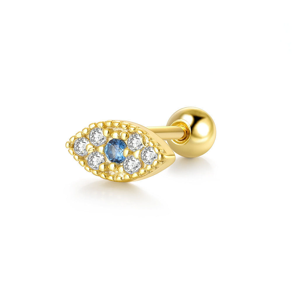 Evil Eye Single Stud