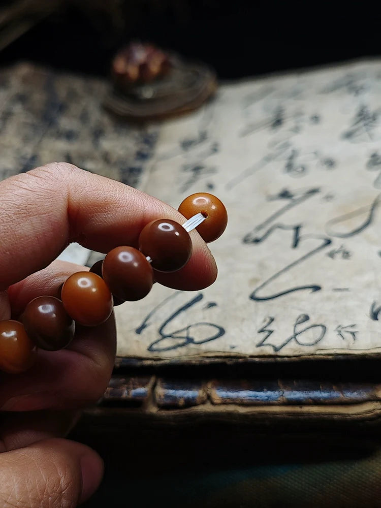 Bracelet de perles de méditation Bodhi Root