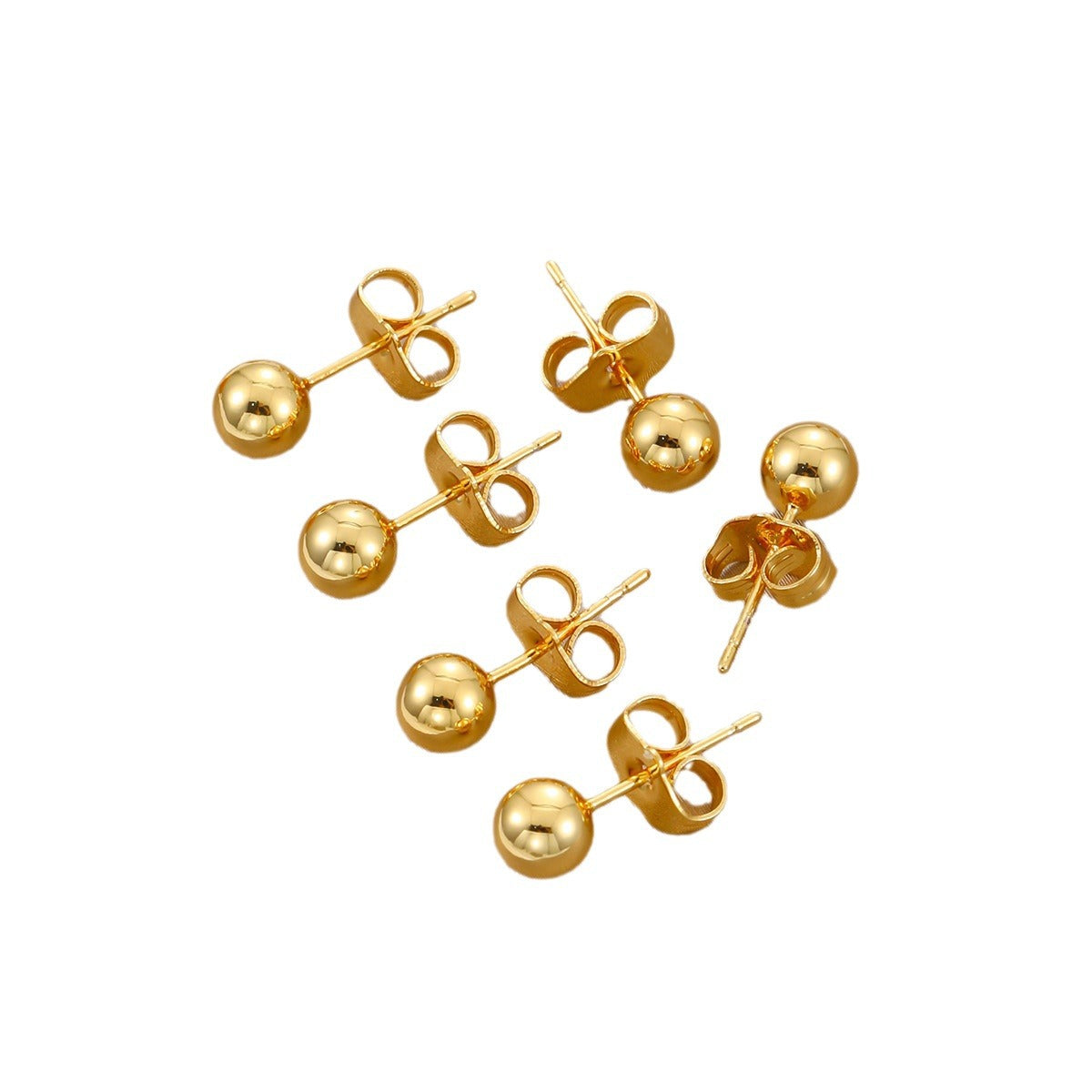 Ball Stud Earrings