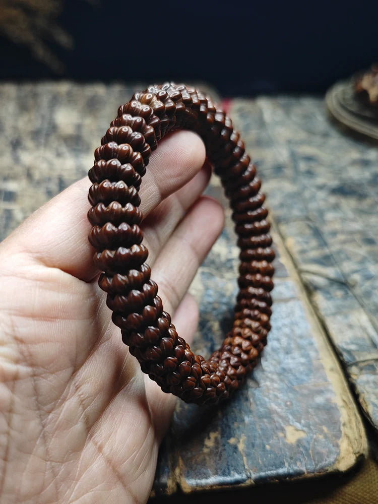 Buddha3bodhi Purple Gold Rat Lotus Wealth Attracting Prayer Beads