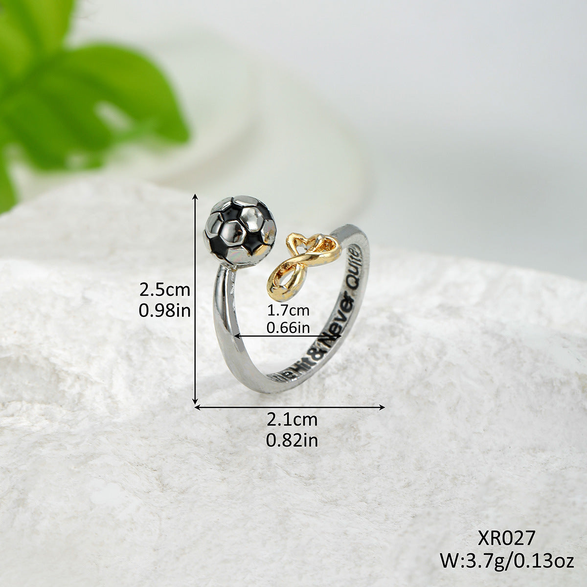 Soccer Wrap Ring