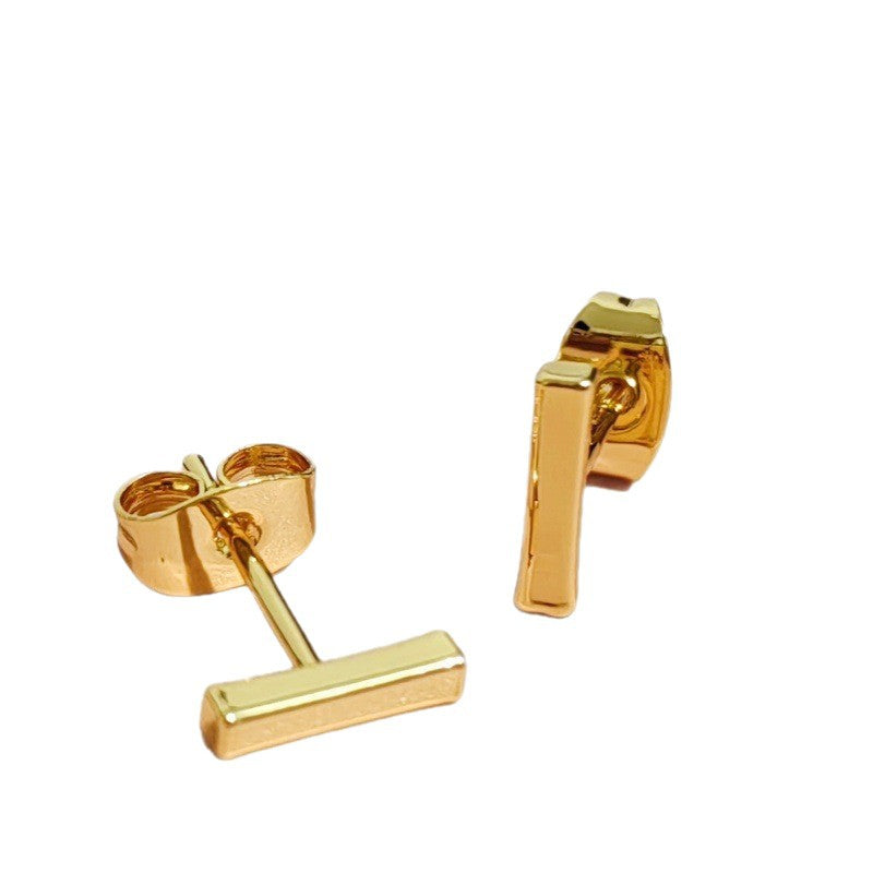 Bar Stud Earrings