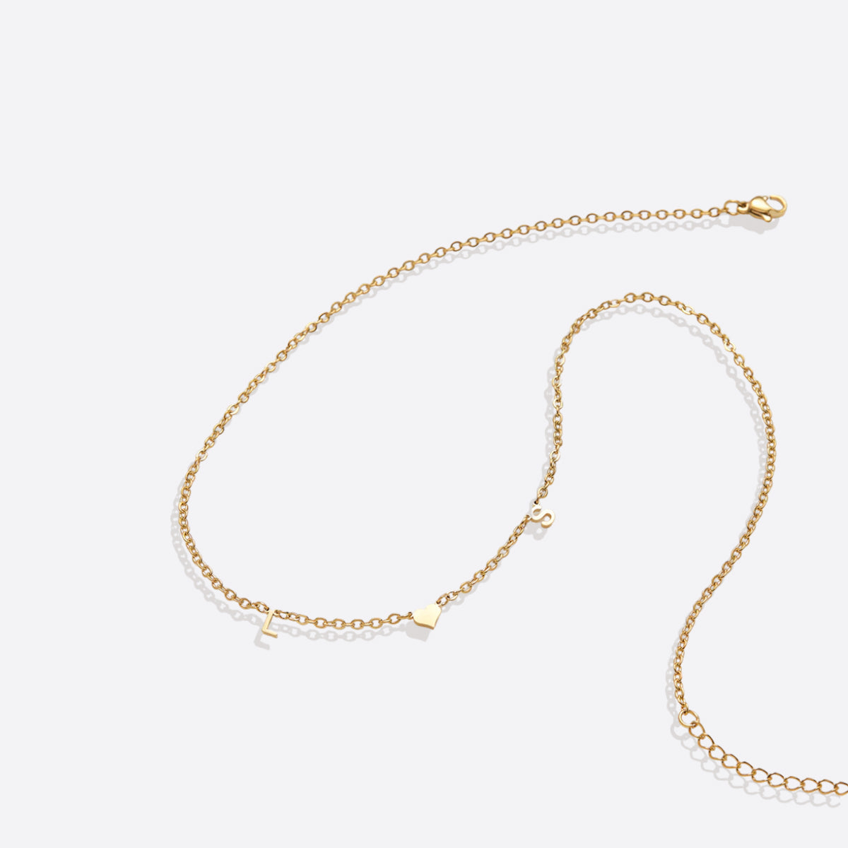 Collier Initiale One Heart