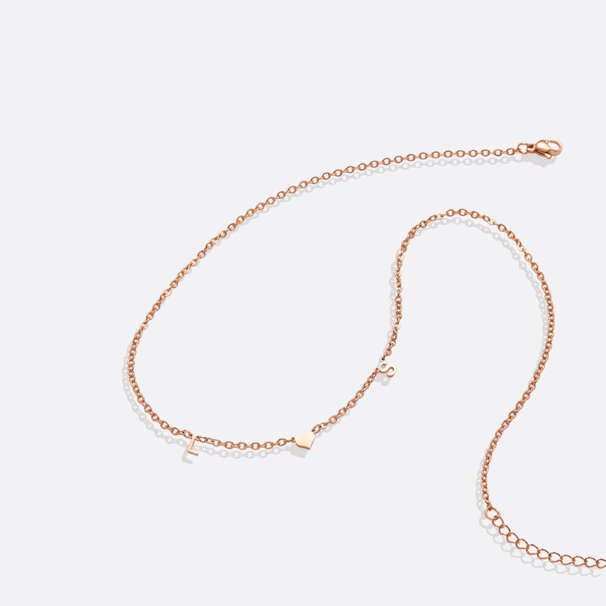 Collier Initiale One Heart