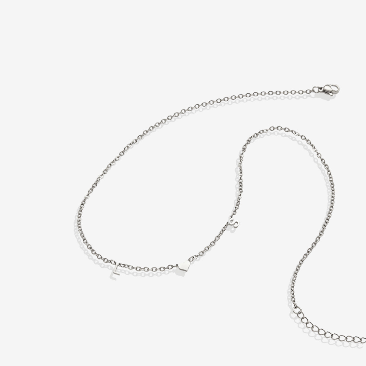 Collier Initiale One Heart