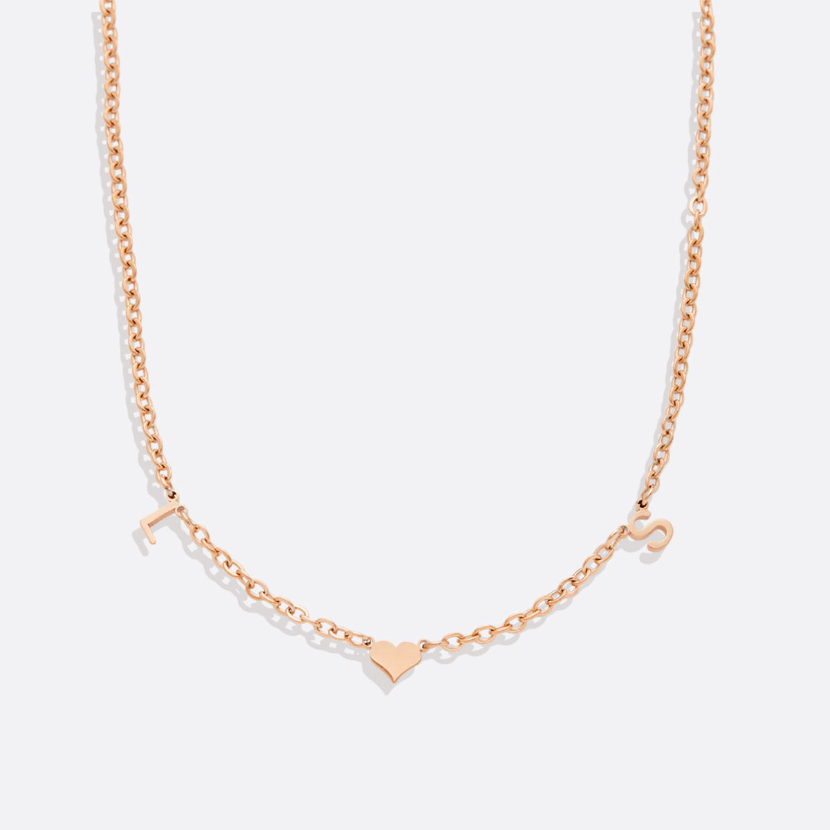 Collier Initiale One Heart