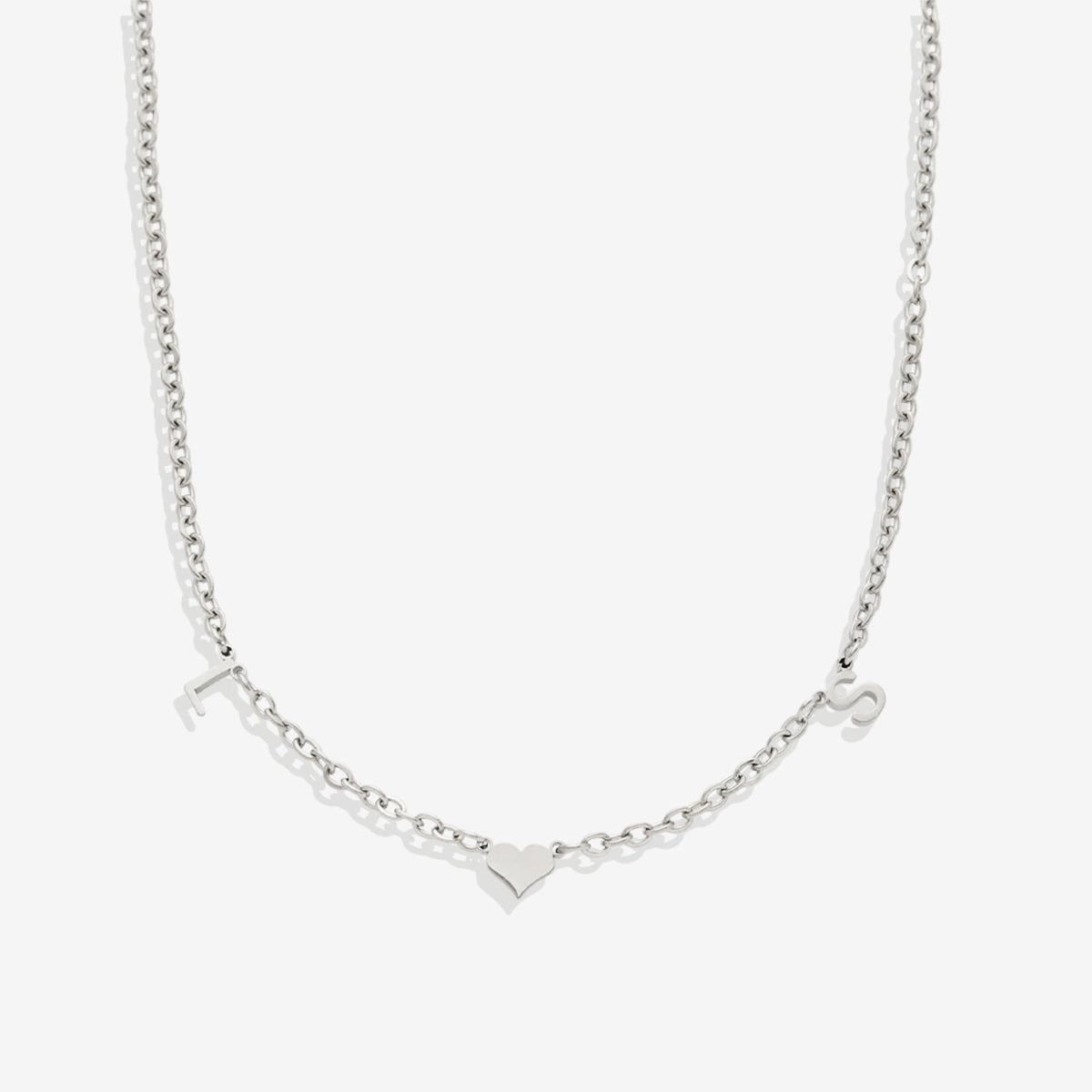 Collier Initiale One Heart
