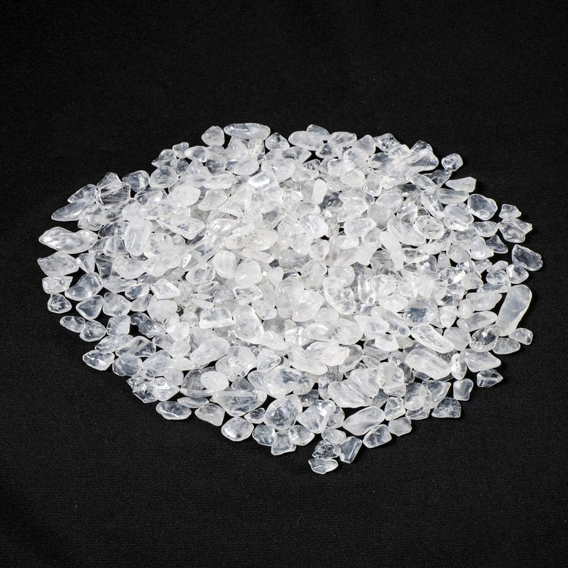 Ajouter des pierres de quartz clair