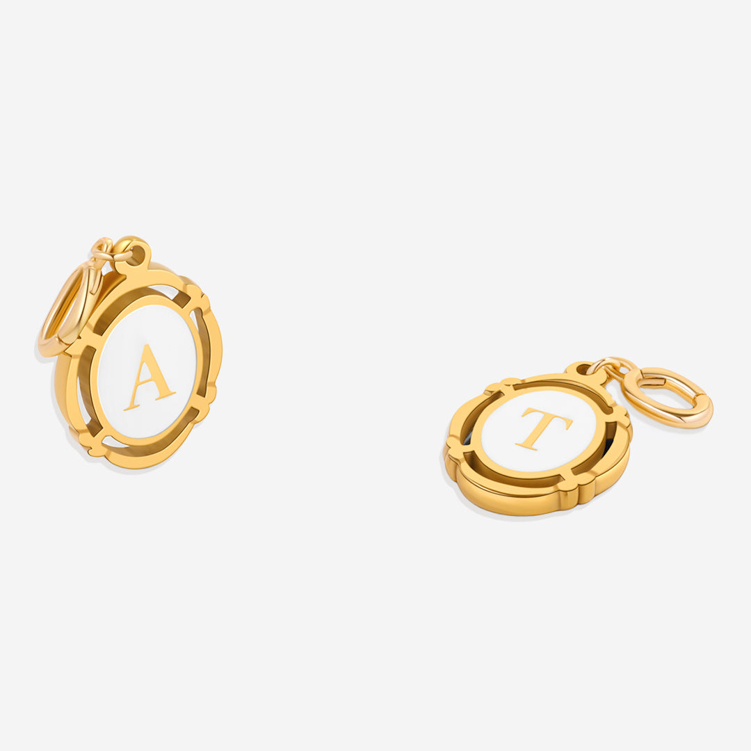 Vintage Initialen Charm