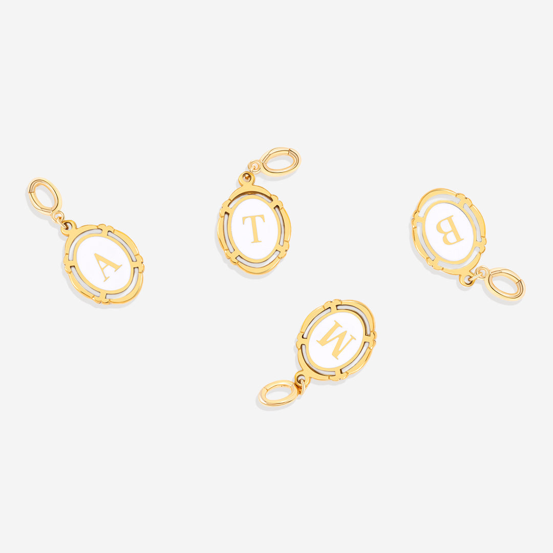 Vintage Initialen Charm