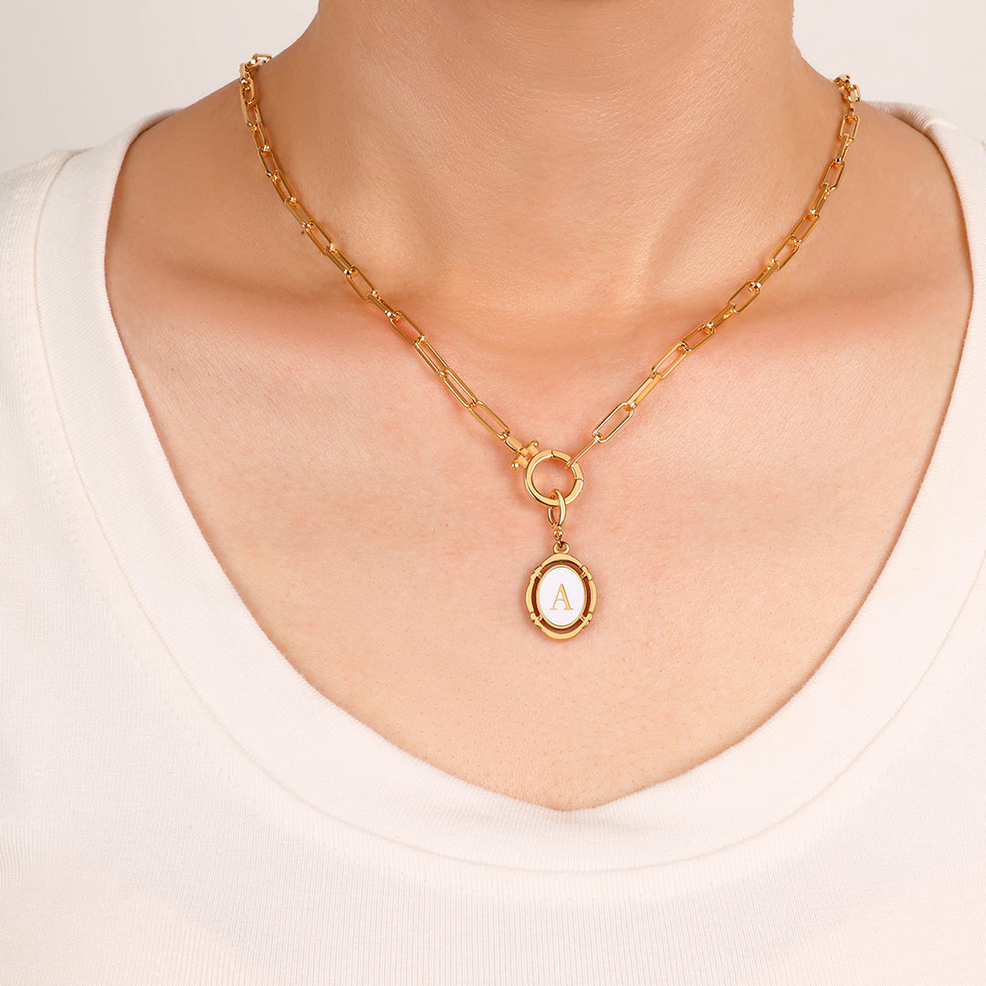 Vintage Initialen Charm