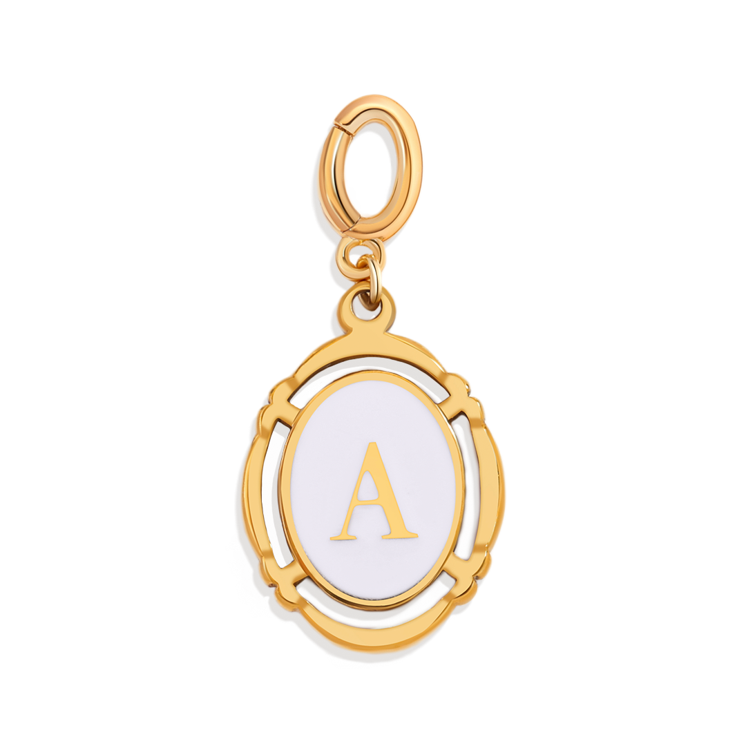 Vintage Initialen Charm
