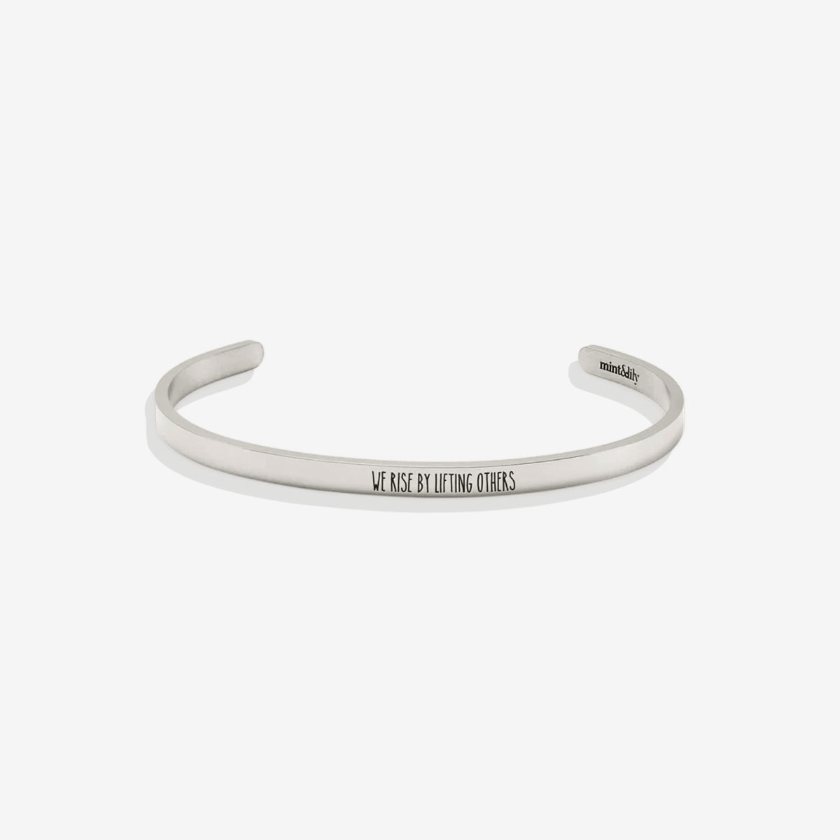 Personalized Thin Cuff Bracelet