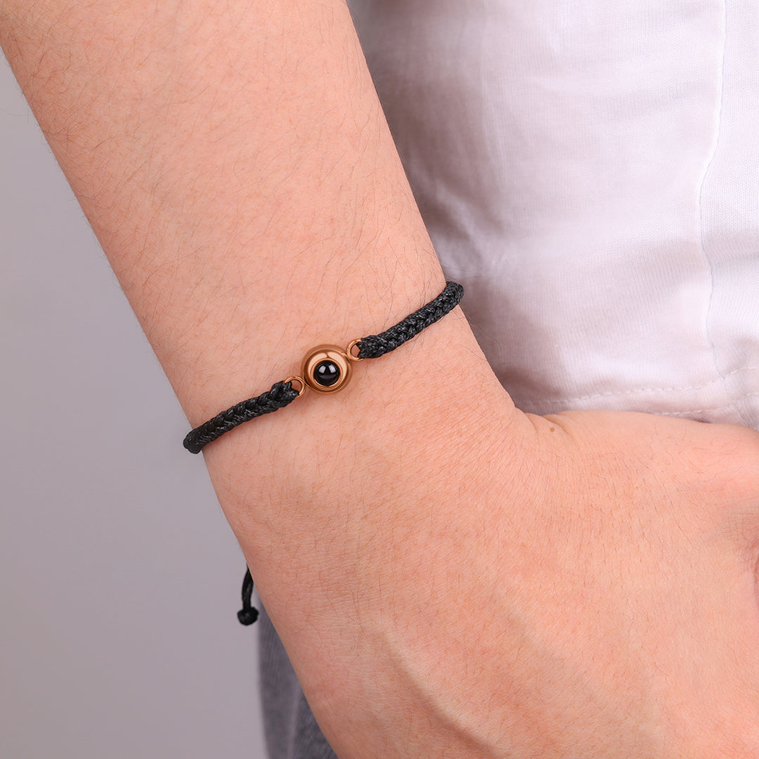 Personalized Adjustable Photo Bracelet