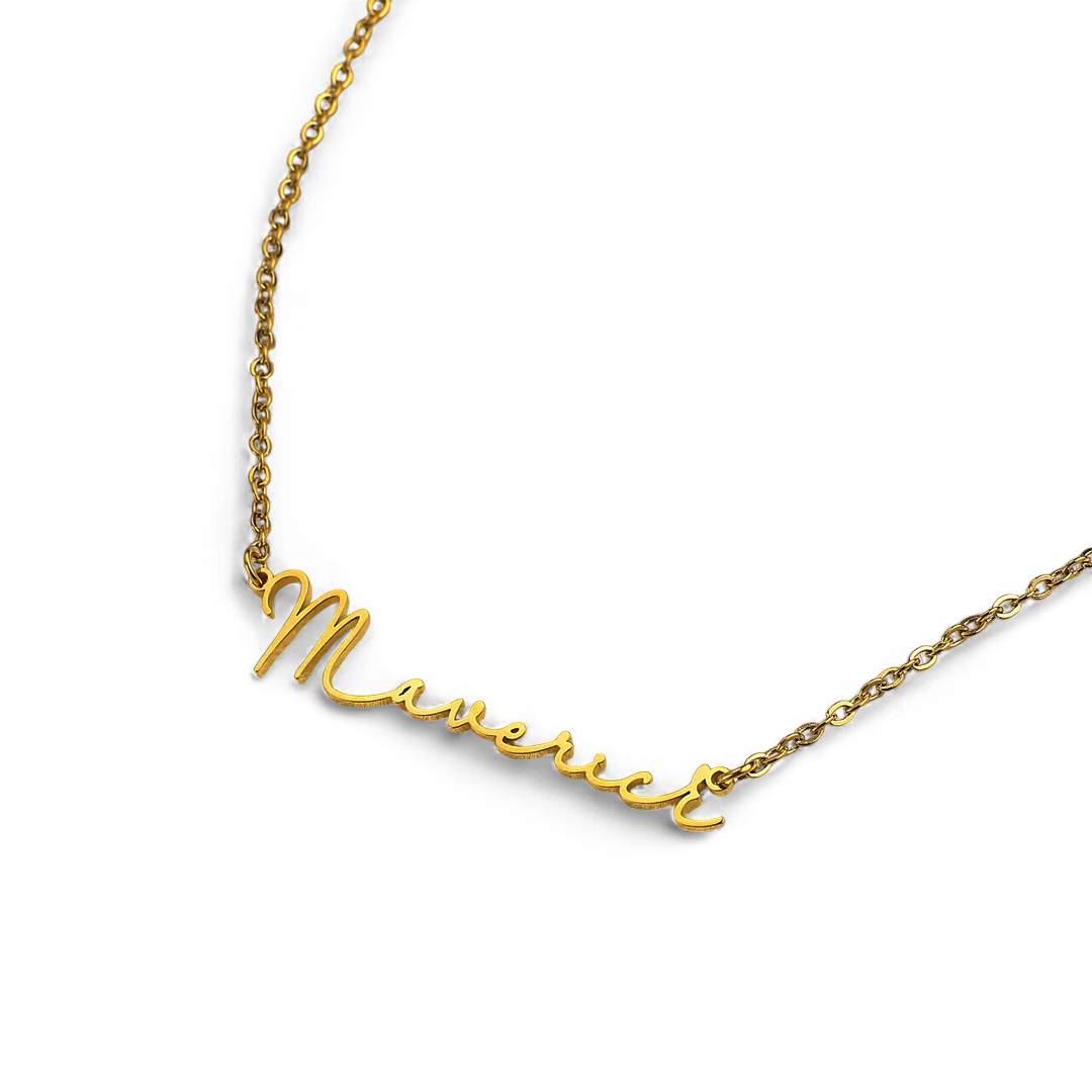 Collier Signature Personnalisé