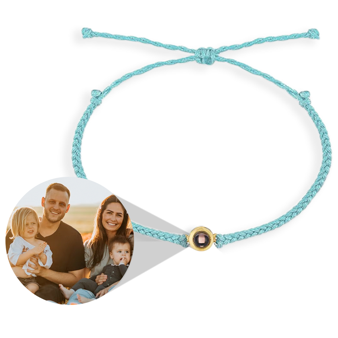 Personalized Adjustable Photo Bracelet