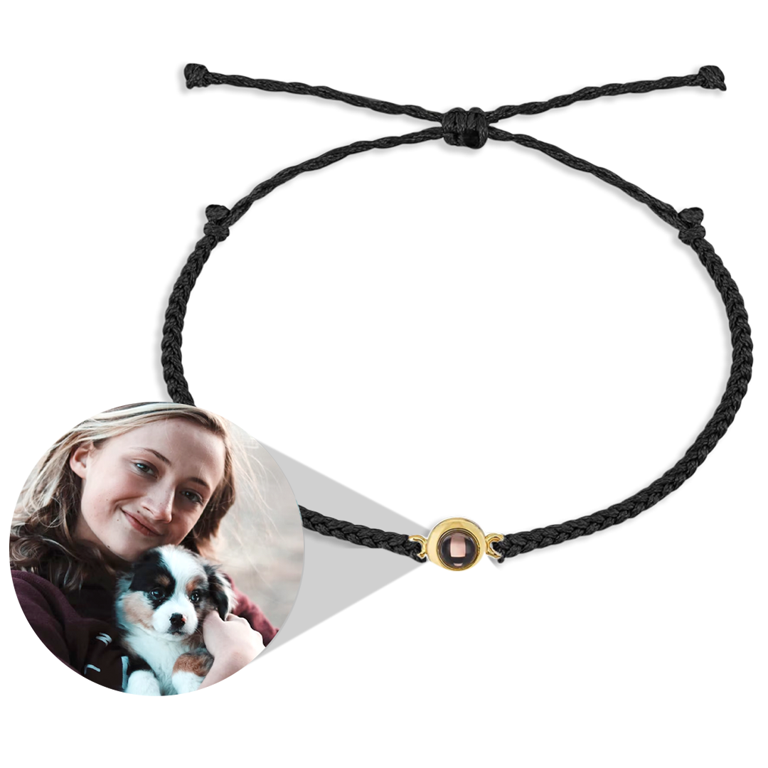 Personalized Adjustable Photo Bracelet