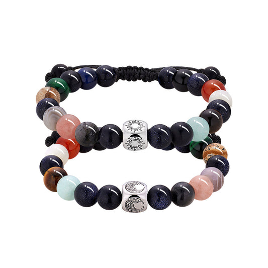 Bracelets de perles Planet Universe Stones