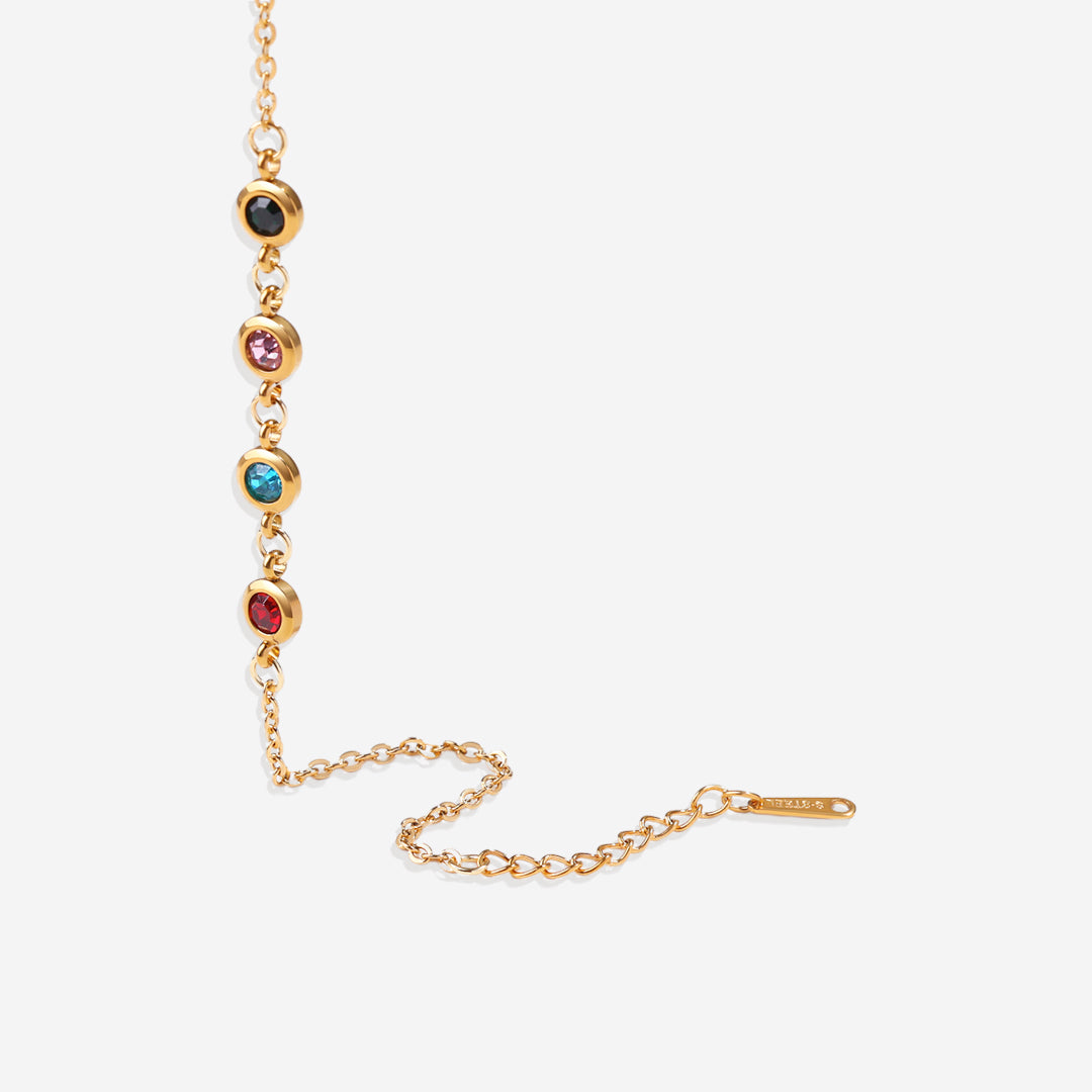 Personalized Birth Stone Bracelet