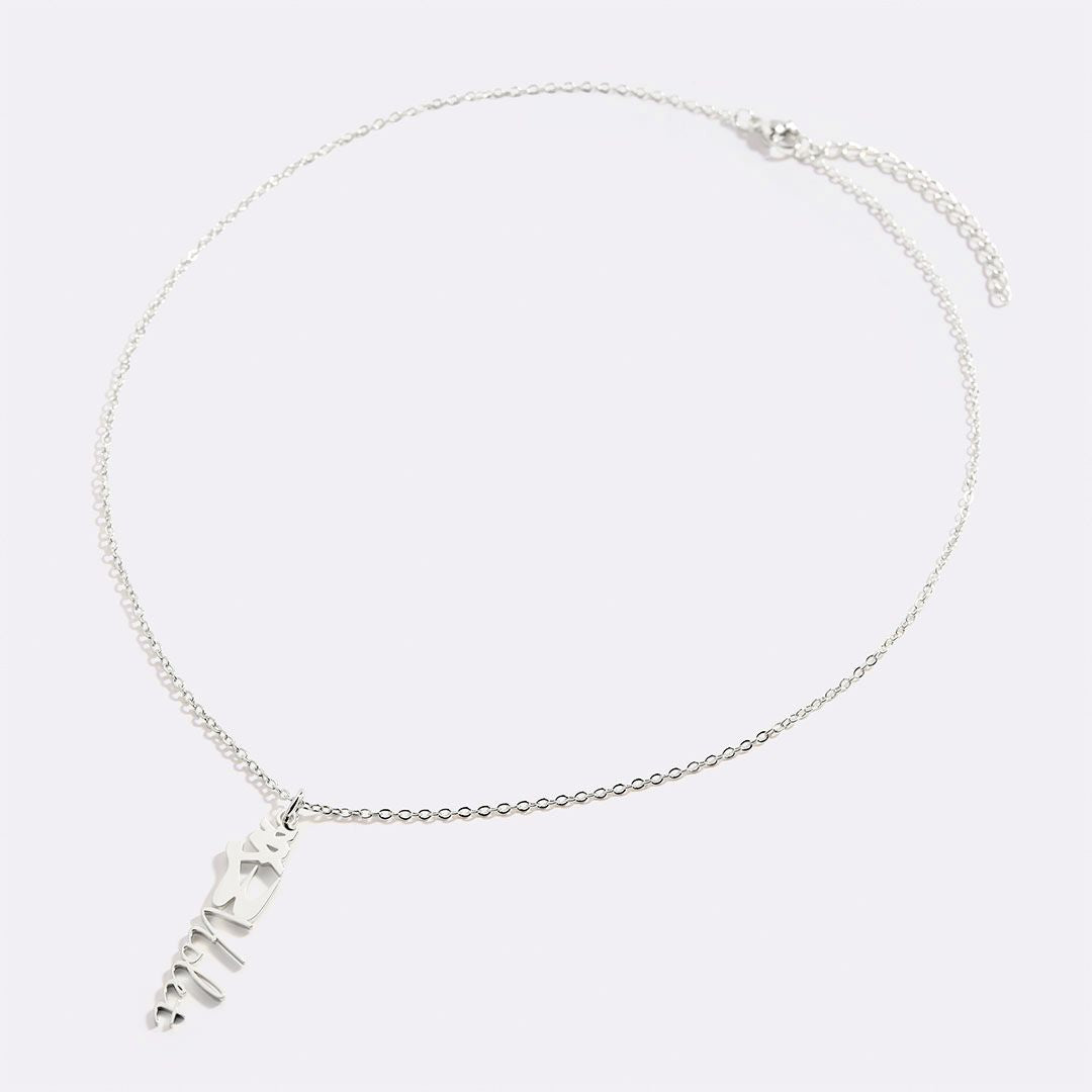 Ballet Shoes Name Necklace