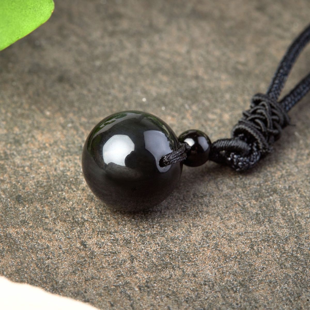 Collier en obsidienne arc-en-ciel - Œil de vérité