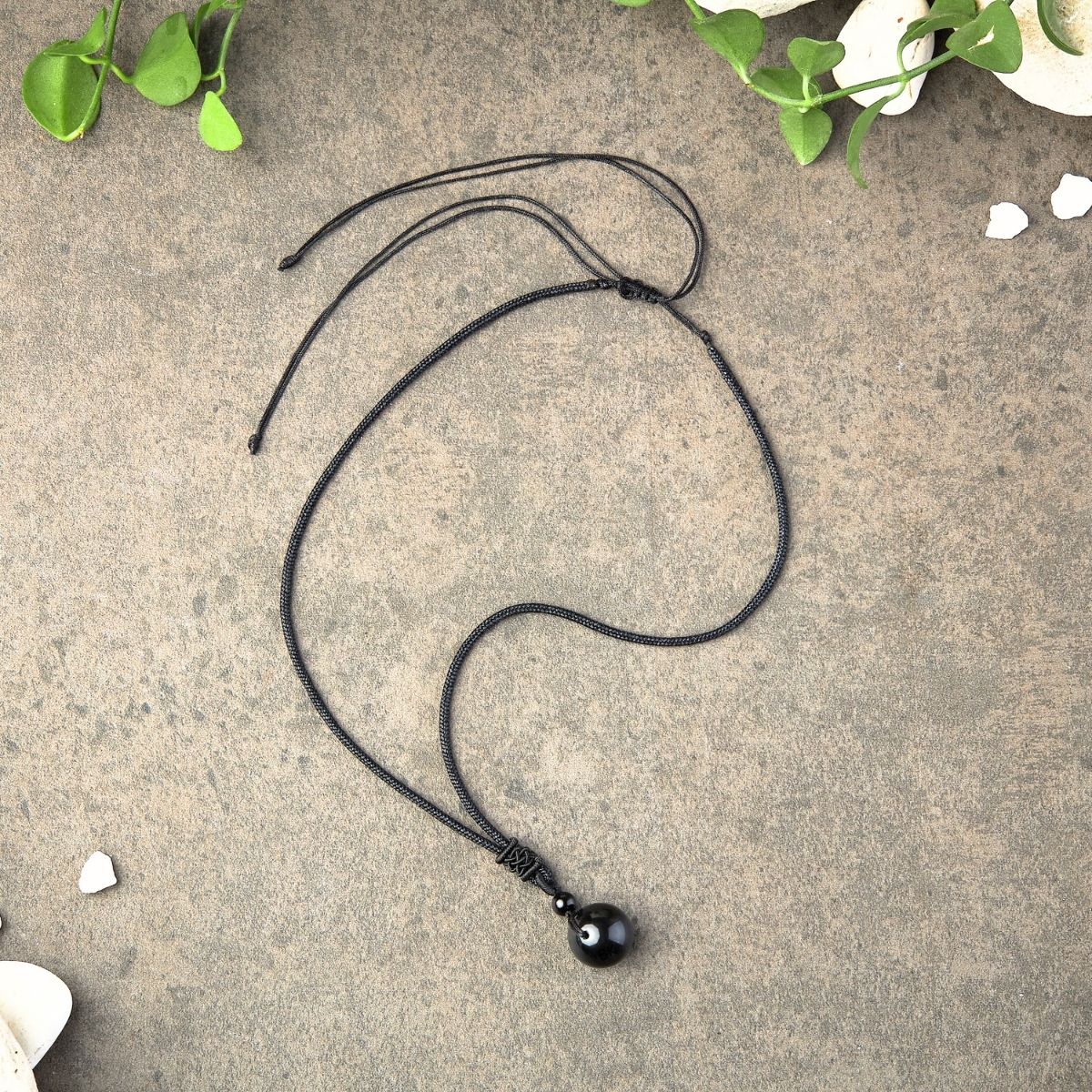 Collier en obsidienne arc-en-ciel - Œil de vérité