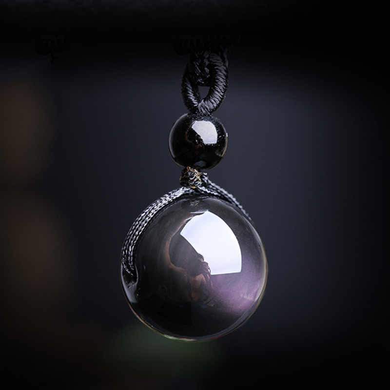 Collier en obsidienne arc-en-ciel - Œil de vérité