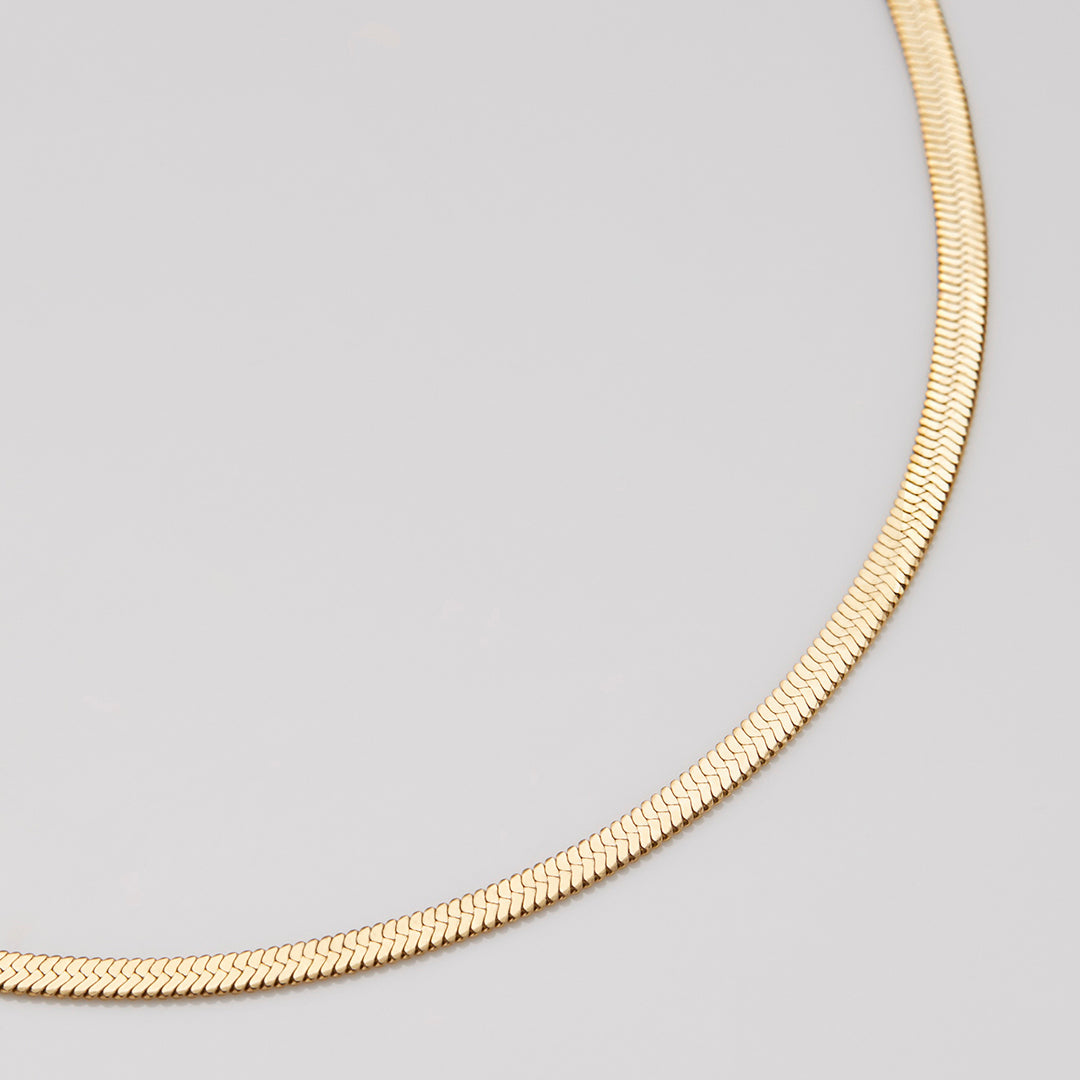 Collier chaîne à chevrons