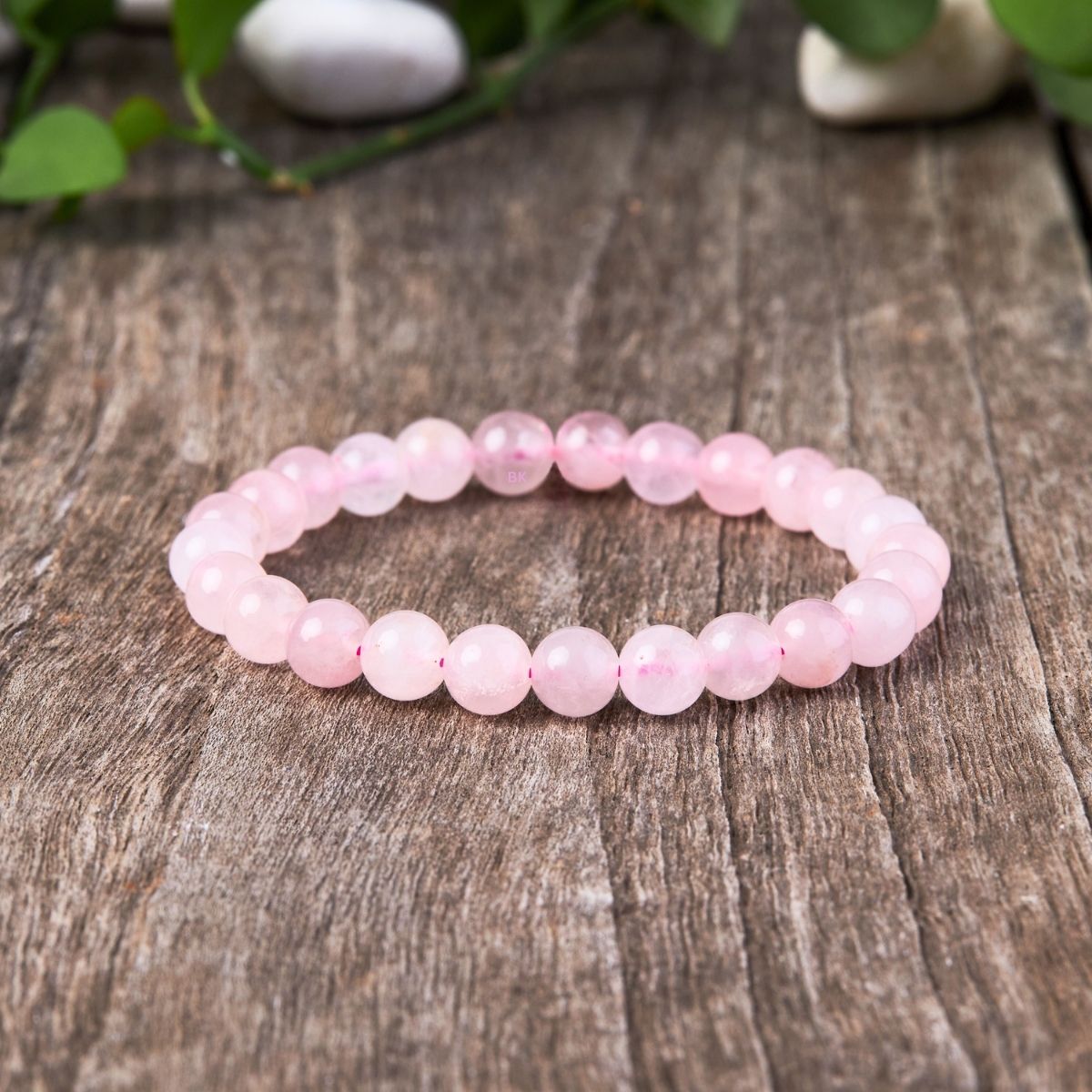 Bracelet d'amour en quartz rose - Inspirez et attirez l'amour