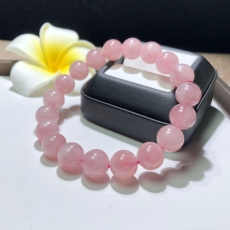 Bracelet d'amour en quartz rose - Inspirez et attirez l'amour